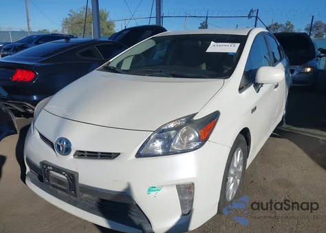 2014 Toyota Prius Plug-In из США, поврежденный, VIN JTDKN3DP1E3059468
